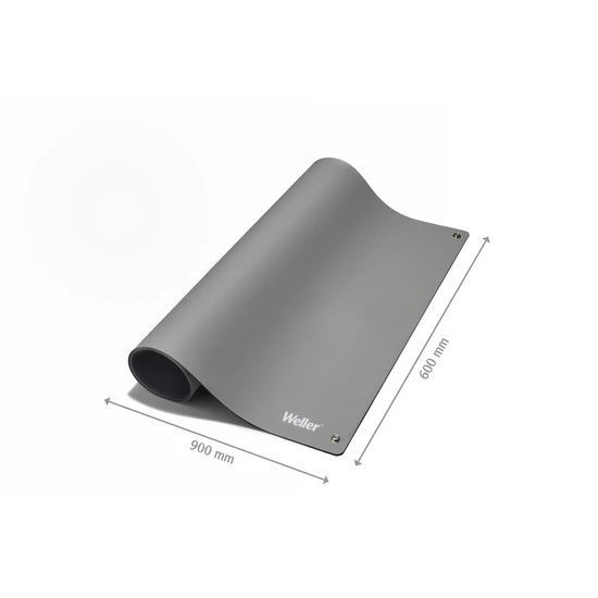 Weller ESD asztalborítás 900x600mm szürke